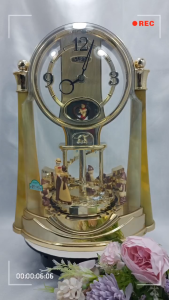 [ Woosilver ] Đồng Hồ Để Bàn - Cổ Điển Nghệ Thuật - Secondhand - ĐHĐB078