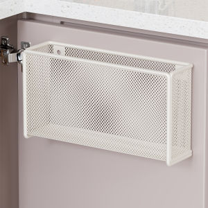 Easy Access Wall-Mounted Trash Bag Storage Rack