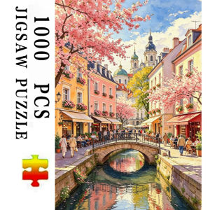 Jigsaw Puzzle for Adults 500/1000/1200/2000PCS European City Scenery DIY Craft Home Wall Decoration Gift Idea