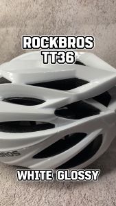 Rci Rockbros TT36 10110045 Helm Sepeda Bicycle Helmet Magnetic Photochromic Glasses Adjustable