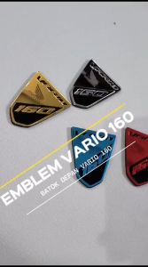 EMBLEM TIMBUL ACRYILIC BATOK DEPAN MOTOR VARIO 160 LOGO V160 AKSESORIS HONDA VARIO 160