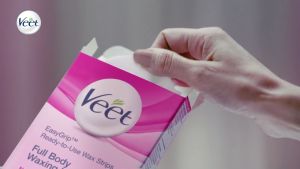 Miếng dán wax lông tẩy lông VEET dùng cho cơ thể /tay chân VEET Pure Cold Wax trips ( có tách lẻ)