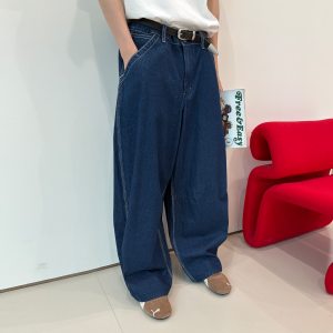 Roaringwild | Retro Wash Flared Denim Trousers for Men