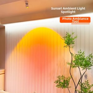 YUANMUXUAN | Sunset Effect Living Room Decorative Light Recessed Mount
