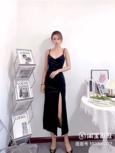 Gaun Tanpa Lengan Wanita Klub Malam & Desain Gaun Malam Populer