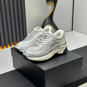 Casual Running Shoes Silver Horn King Dad Shoes Thick Bottom Heightening Mesh Breathable Sports Shoes Small Fragrance Style