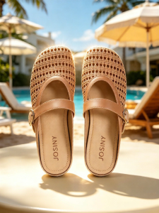 Josiny | Low Cut Breathable Comfortable Mary Jane Loafers  Slippers