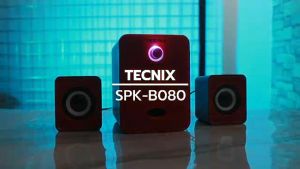 Tecnix SPK-S080 Subwoofer USB Speaker 2.1 Channel Design