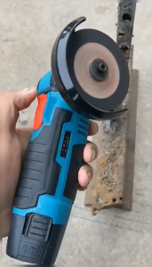 Soarfly Batre Cordless Mini Angle Grinder Mesin Pemotong Gerinda Sudut Baterai 12v