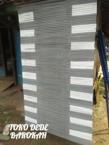 tirai teras penahan panas dan hujan / tirai pintu / tirai jendela / tirai teras tirai bambu gulung free keretan dan tali buat gulung