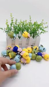 Aibeile Baby Mini Childrens Cute Cartoon Turtle Pull Back Car Kids Animal Cartoon Shape Toy Car