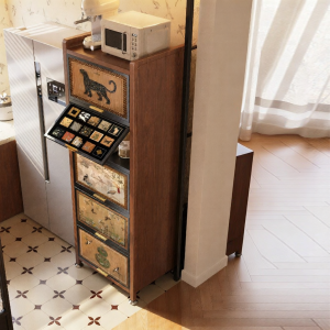 MEISD | Kệ Microwave Đa Năng Cho Khoảng Cách hẹp Thép Lưu Trữ Bếp