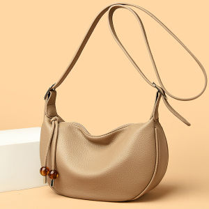 BYUELUN | New Retro Stylish Saddle Bag Soft Leather Small Trend Matching Shoulder/Crossbody Bag