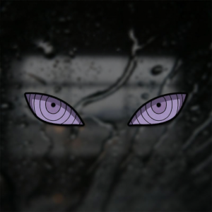 chapter byte | Reflective Devil Eye Car and Helmet Sticker