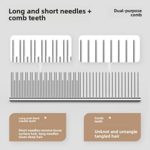 Popocola | De-tangling Cat Hair Brush for Long-haired Cats