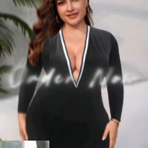 [ ZARINA ] PLUS SIZE SWIMSUIT