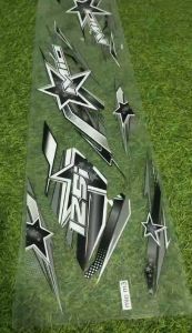 Striping Mio M3 Variasi Bahan Bening Polet Transparan Variasi Sticker