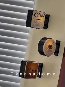 Mini Lightbox Fridge Magnet Coffee Japanese-style Creative Tourism Souvenir Magnetic Luminous Light Box Home Decoration Gift