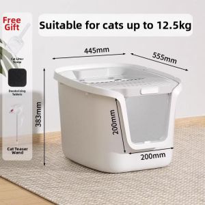 Sunsun | Enclosed Anti-bacterial Odor-eliminating Non-spill Cat Litter Box