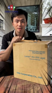 OSG Human Water HU-200 – Máy lọc nước điện giải ion kiềm – Công nghệ Nhật Bản – 7 tấm điện cực – STM