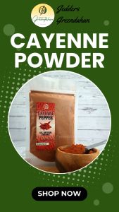 Greendahan Cayenne Powder 100g -All Natural Spice Premium Quality