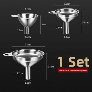 YOULE | Household Funnel Set Stainless Steel