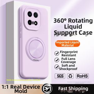 DAOWAIREN | Liquid Support Phone Case with Stand Full Body Shockproof Soft