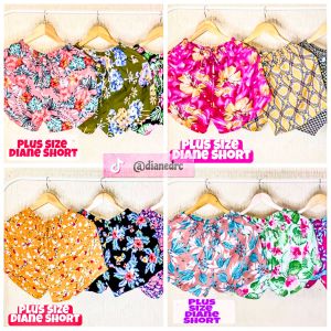 PLUS SIZE DIANE CHALLIS COMFY SHORT-2XL❣️