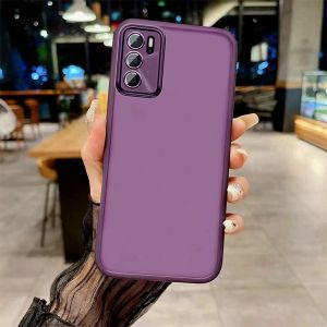 Transparent Phone Soft TPU Case For OPPO A18 A38 A58 A78 A79 A98 5G A57 A77 A17 A16 A53 A54 A96 Camera Lens Protector Film Cover