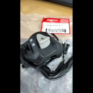 Orimoto- SAKLAR KIRI SWITCH HANDLE L/H VARIO 160 ABS HONDA 35200-K2S-N11 ORIGINAL