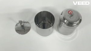South Indian Stainless Steel Filter Coffee Maker – Drip Decoction Coffee Filter 2 Cup Authentic Indian Coffee Brewer (Pack of 1 Pc)