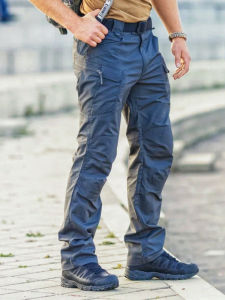 Helikon Outdoor Tactical Thin Work Pants Multi-Pocket Waterproof Casual Trousers UTL Lightweight Cargo Pants for Men