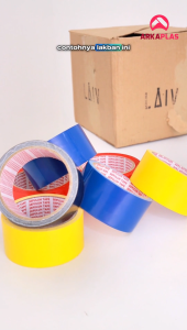 ARKAPLAS Lakban Kain Warna Cloth Tape 2 Inch (10Yard)