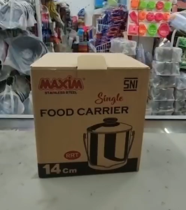 Maspion Singgle Food Carrier Rantang Tunggal Stainless 14cm
