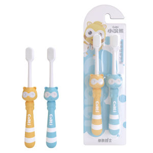 Childrens Soft Bristle Toothbrush for Infant Toddler Oral Care Dental Health Training Brush Suitable for Ages 3 to 12 Years Old