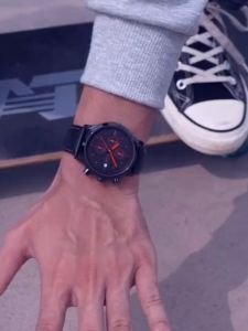 BELUSHI đồng hồ nam Casual Thanh toán khi nhận hàng Chống nước Dạ quang Bền cao cấp Quà tặng ngày lễ Kính khoáng Dây da [538]