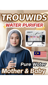 TROUWIDS Alkaline Water Filters for Home 6 Stages Ultrafiltration Kitchen Faucet Water Purifier for Drinking Penapis Air Minum