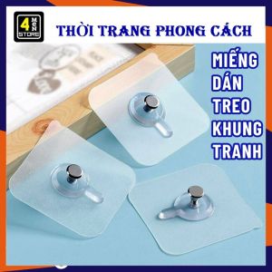 10 Móc Đinh Treo Khung Ảnh Đồng Hồ Siêu Dính Không Cần Khoan Đục - Miếng Dán Tường Thay Thế Dự Phòng  Móc Dán Treo Tranh  Treo Đồ Decor Đa Năng