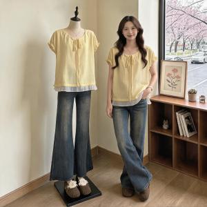 Slimming & Youthful Look Chiffon Shirt