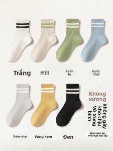 JIAZINI | Vớ Thể Thao Cổ Ngắn Mùa Hè Cotton
