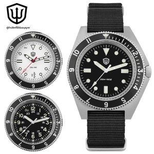 Watchdives WD1972 ควอตซ์นาฬิกา VH31 กวาดวินาที Sapphire คริสตัล BGW9 Luminous 20Bar กันน้ํานาฬิกาข้อมือ