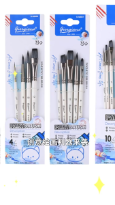Bộ cọ vẽ thân trắng thương hiệu Giorgione nhiều phân loại – Hàng cao cấp