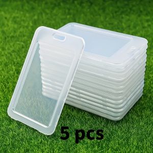 Hộp Đựng Thẻ Căn Cước Trong Suốt Chống Nước Dành Cho Thẻ Tín Dụng Ngân Hàng & Thẻ Căn Cước - Giữ Đồ Dùng Của Bạn An Toàn Và Bảo Mật - Hộp Đựng Thẻ Cho Người Sưu Tầm Thẻ