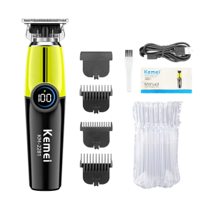 Máy Cắt Tóc Điện Kemei KM-2035 10W Mạnh Mẽ Có Thể Sạc Lại Máy Cắt Tỉa KM-2281 Máy Cạo Râu Khô Ướt KM-TX7 Bộ Dụng Cụ Không Dây Cho Nam Giới - Cắt Tỉa Râu Ria Mép Đầu