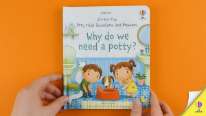LILGLEE usborne why do we need a potty? Flap Board Book Flap Picture Books Story Book Book for Children