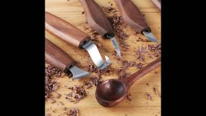 Chisel Carving Knife Woodcut DIY Hand Wood Carving Tools Woodcarving Cutter Knives Peeling Woodworking Spoon Hand Tools Worker