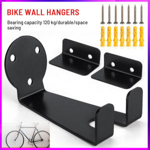 Bicycle Wall Mounting Rack Bicycle Hanging Bracket Wall Mounted Mountain Bike Rack Can Bear 60kg Bicycle Accessories
