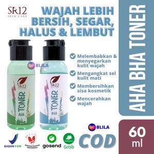 SR12 AHA BHA Toner Wajah Kulit Normal Flek Hitam Berminyak Berjerawat Aman BPOM