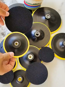 Backing Pad 3IN/4IN/5IN/6IN/7IN Hook and Loop grinder Backing Pad Sanding Pad Holder Polishing Disc Sold Per Pc