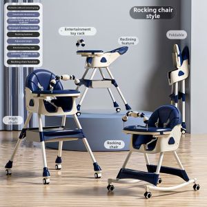 LIWAN | Convertible Baby High Chair Rocking Horse Adjustable Seat Position
